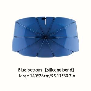 TEMU 대부분의 전면 윈드실드 바이저용 - UPF 선 쉴드 & 히트 쉴드, 퀵쿨 커브드 튜브 디자인, 롤업 쿨링 시스템, 쉬운 클립 설치 (잔여물 없음), 여름 운전 및 주차에 적합