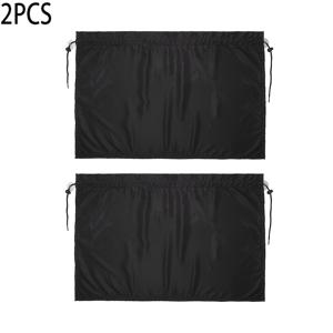 TEMU 2개입 차량 커튼 햇빛 가리개 여름 블랙 원단 미니멀 스타일 흡착 컵 차량 햇빛 가리개 햇빛 보호 단열 차량 측면 창문 커튼 자동차 내부|차량용햇빛가리개