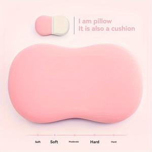 TEMU 부드럽고 편안한 메모리폼 슬로우 리바운드 베개/쿠션, 사무실 낮잠, 침실 등에 적합|목베개