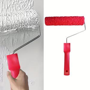 TEMU 벽 및 천장 표면 건식 벽 페인트 롤러 벽 브러시 석고 롤러 건식 벽 질감 브러시