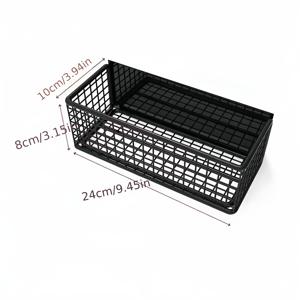 TEMU 1PS 헤비듀티 냉장고 및 세탁기 용 자석 스토리지 정리대, 무드릴 조절 가능한 브래킷과 공간 절약 바구니, 주방, 욕실, 식품, 견과류, 파스타 등 다목적 선반, 선반 바구니, 선반