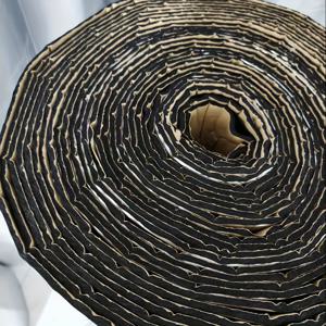 TEMU 600cm 길이의 자체 접착 고밀도 보온 보일러 롤 - 지붕, 침실 사운드프루프 및 열 감소 및 소음 감소 -0.5cm*50cm*600cm, 1개. 블랙, 침실 사운드프루프 | 반사 표면 | 가정, 자동차, 보트, 애완 동물 둥지, 집 지붕 보온 보일러 DIY 절단에 적합한 자체 접착 디자인