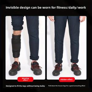 TEMU 런닝 훈련, 피트니스 모래 가방 및 숨겨진 모래 가방용 가중 안클 웨이트 조절 가능|모래주머니