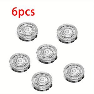 TEMU 필립스, 플라이코 등 호환 가능 탈착식 메쉬 모델용 전기면도기 교체날 3/6/9개 세트