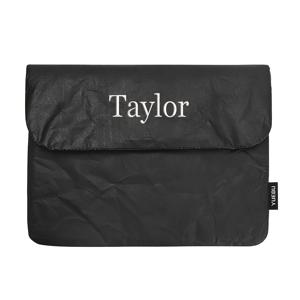 TEMU 듀폰 종이 소재, 접이식, 초경량, 촉감, 아이패드 보호 가방, 태블릿 가방, 보관 가방, 이름 등 커스텀용 자수, 학교, 일상 사무실, 출장 등에 적합, 신학기 시즌, 좋은 선물 선택!