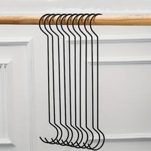 TEMU 10개입 초대형 S자 고리, 초장형 금속 고리, 3가지 색상과 5가지 크기로 제공, 주방용품, 용기, 온실, 옷장, 꽃다발, 새 모이통, 정원, 파티오 및 실내 또는 실외 사용에 적합