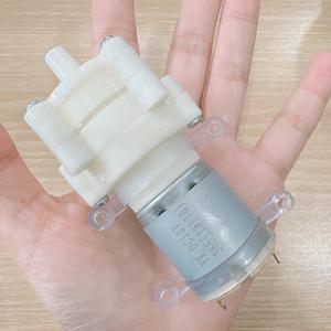 TEMU 1개 R365/R385 워터 펌프 모터 DC 12V 자동 흡입 펌프 저소음 전기 다이어프램 펌프 고 유량 1.5L/분 ABS