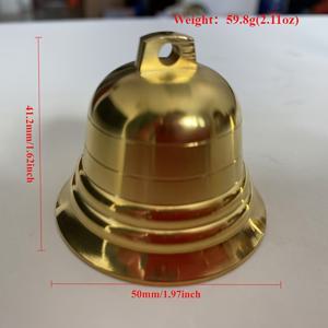 TEMU 클래식 황동 벨 장식 – 구리 풍경 및 애완 동물 벨, 반짝이는 금색, 레트로 디자인, 휴일 모임 및 축제 홈 데코, 애완 동물 목걸이 벨 | 레트로 스타일 벨 | 반짝이는 황동, 벨