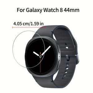 TEMU 3/4개, 삼성 울트라/워치 8 (3/4개)용 HD 강화유리 스크린 보호필름, 44mm/40mm/47mm/46mm - 스크래치 방지, 매끄러운 표면, 워치 액세서리, 9H 강화유리