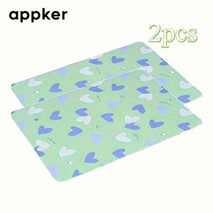 TEMU 2개입 세탁 및 재사용 가능 강아지 배변 패드 | 대형, 중형, 소형 반려동물용 훈련 패드, 탈취 반려동물 화장실 패드, 모든 계절에 적합, 다양한 크기 제공|배변패드