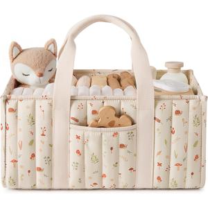 TEMU 휴대용 습식 티슈 보관함, 다기능 소프트 보관 가방, 대용량 접이식 보관 바구니, 재사용 가능한 필수품 보관 바구니, 손잡이가 있는 자동차 보관 상자, 여행용 보관 바구니, 이상적인 목욕 선물 및 등록 용품|물티슈