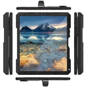 TEMU 삼성 갤럭시 Z 폴딩 7 6 5용 헤비듀티 아머드 폰 케이스 - 충격 방지 및 견고한 보호 커버