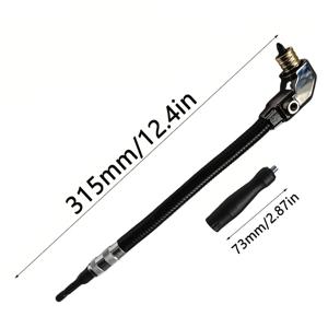 TEMU 90도 전기 드릴 척 직각 전기 드릴 코너 목공 도구 유연한 샤프트 연장봉 드릴 스크류드라이버