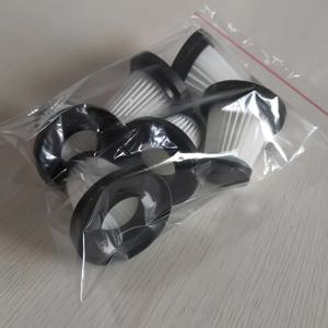 TEMU 6개 세탁 가능한 HEPA 필터 - 대형 직경, 핸드헬드 차량용 진공청소기용, PVC 소재, 가정 및 차량 사용에 적합, 진공청소기 액세서리