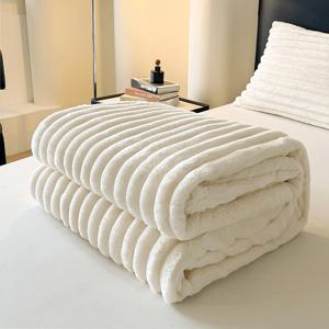 TEMU 1개 대형 플란넬 담요 - 두꺼운 부드러운 플란넬 끈달린 담요, 사계절 따뜻한 담요, 초고급 담요, 부드럽고 따뜻한 소파 담요, 낮잠, 사무실, 야외 캠핑, 소파 낮잠 담요, 플러시 질감|소파