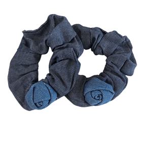 TEMU 2개 여성용 레트로 블루 꽃 머리띠 - 탄성 헤어 타이가 있는 비직물 헤어밴드, 업스타일, 땋은 머리, 포니테일을 위한 안정적인 고정, 패셔너블한 헤어피스, 내구성 좋은 헤어피스, 헤어링, 패션 애호가, 리본머리끈, 곱창 머리끈, 머리핀, 머리곱창밴드