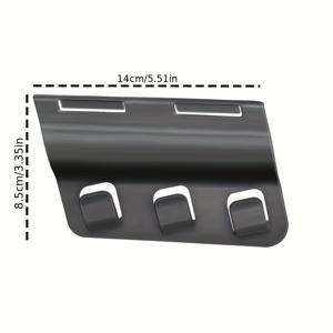 TEMU 테슬라 모델 Y 주니퍼 2025 트렁크 후크 ABS 후면 사이드 수납 가방 홀더 우산 스탠드 정리함 차량 내부 액세서리