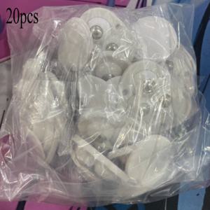 TEMU 20개 세트 고강도 자체 접착식 스테인리스 스틸 볼 베어링 회전 캐스터 - 360° 부드러운 이동, 나사 없이 간편 설치, 가구, 카트, 무거운 물건, DIY 프로젝트용 컴팩트 롤링 캐스터 (홈)