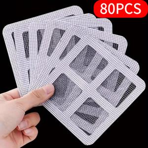 TEMU 80개입 일회용 배수구 머리카락 캐쳐 - 욕실 & 주방용, 배수구 막힘 방지, 욕조/싱크대/샤워기 필터, 설치 간편 (도구 불필요), 경제적인 배수구 관리 (호환 가능)