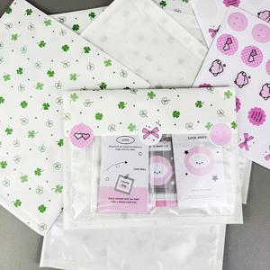 TEMU 투명 플라스틱/종이 포장지 시트 - 잔디 무늬 투명 필름 백, 결혼식, 생일, 샤워, 졸업식, 크리스마스, 부활절, 새해 선물 포장용 투명 포장지|시트지