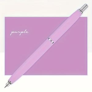 TEMU 1개 신형 마카롱 리트랙터블 클릭 만년필 - 0.38mm/3.4mm 팁, 이리듐 컨버터 호환, 금속 바디 파인 포인트 펜, 사무실, 저널링 & 캘리그라피용 (컨버터만 포함 - 잉크 미포함) - 선물용 (학생 및 직장인에게 적합)