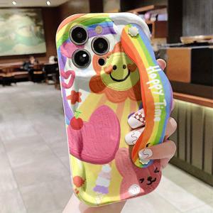 TEMU 휴대폰 케이스 - 독특한 디자인의 세련되고 튼튼한 충격 방지 휴대폰 케이스, 귀여운 프린트가 특징이며 Apple Series 11/12/13/14/15/16/17 Pro Max 및 Samsung Series A05/A15/A25/A35/A55/S23/S24 Ultra/S25 Ultra에 적합