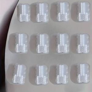 TEMU 12개입 투명 케이블 보호 커버 - 아이폰, & USB-C/라이트닝 포트용 - 꼬임 방지, 스크래치 방지, 내구성 플라스틱 코드 정리기, 낙하 보호 - 기술 애호가를 위한 이상적인 선물 및 충전 안전 커버, 케이블 보호 커버, 폰 케이블 보호기, 와이어 관리, 디자인, 가젯 애호가용