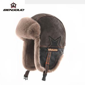 TEMU Luoqi 레이펑 모자 - 방풍 보온 겨울용 플러시 귀마개 포함, 빈티지 스타일 PU 코팅 남녀공용 방한모, 남성 및 여성용, 야외 라이딩, 크리스마스, 추수감사절, 할로윈|모자|남자모자