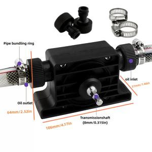TEMU 휴대용 자가 흡입 펌프, 정원 가꾸는 사람들에게 물주기에 편리함, 전기 드릴로 구동되는 직류 펌프, 디젤 펌프, 자가 흡입형 원심 펌프, 가벼운 가정용 오일 펌프 및 물 펌프 장비