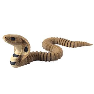 TEMU 1개 리얼리스틱 코브라 스네이크 조각상 - 핸드페인팅 스타일 생생한 비늘, 베이지 & 블랙 플라스틱/레진 느낌, 수제 느낌의 내구성 있는 실내/실외 장식 - 수집가, 파충류 애호가를 위한 생생한 코일 파충류 레플리카 선물 (없음)