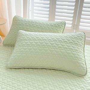 TEMU 베개커버 - 방수 베개커버 먼지털이개 흡수 땀방지 - 올인원 슬립 베개 커버, 세탁 가능한 편안한 호텔 품질, 통세탁 가능 가정용 호텔 베개 속말이-2장 세트