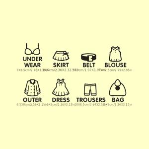 TEMU 8개입 모던 접착 레진 옷장 라벨 (티셔츠, 속옷, 스커트, 벨트, 재킷, 반바지, 겉옷용) – 겨울옷 정리용 탈착식 종이 라벨, 간편한 제거, 내구성, 일상 사용에 적합|패션