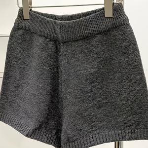 TEMU 탄력 있는 허리밴드 솔리드 컬러 캐주얼 반바지, 심플하고 다용도 여성용 패브릭 팬츠, 봄/여름 홈웨어 팬츠