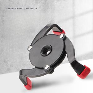 TEMU 자동차용 3발 오일 필터 렌치, 필터 분해 및 설치용으로 설계되었습니다. 이 조절 가능한 도구는 다양한 자동차 수리 작업에 다용도로 사용됩니다.