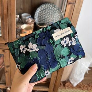 TEMU 1개 휴대용 여성용 메이크업 파우치, 안경 케이스, 터치업 파우치, 휴대폰 파우치, 안감 가방