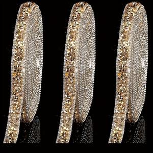 TEMU 반짝이는 크리스탈이 특징인 3개 세트의 자가 점착 레진 라인스톤 리본, 미술 및 공예 프로젝트에 적합