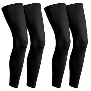 TEMU 2쌍 무릎 위 보온 레그 워머 - 탄력 있는 겨울용, 러닝, 사이클링, 하이킹, 캠핑에 적합 - 남녀공용, 발 없음 (발 보온 없음), 스포츠 선물
