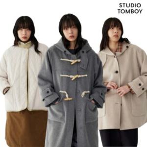 [롯데백화점]코트 하면 톰보이겨울 인기 아우터 특가  전 상품 최대쿠폰!