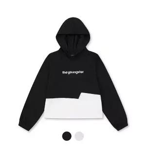 [폴햄키즈] 영스터 여아 쿨텐션 나시 레이어드 크롭 후드티_PYE3TH2710