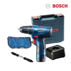 보쉬 충전 전동드릴 드라이버 세트 GSR120-LI (1B)+토션비트1p