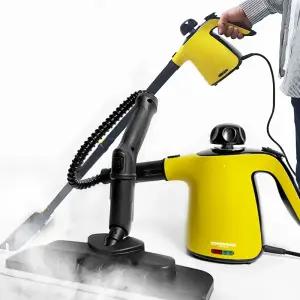 다용도 다기능 고온 고압 스팀청소기 더커진 용량 더 다양한 부속 고온스팀으로 확실한 살균청소 화장실 씽크대 침구류 창문틀 등 살균청소기