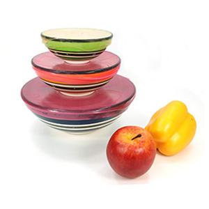 실리콘 멀티랩10cm/15cm/20cm - 에코랩 반찬밀폐뚜껑 컵마개 원형 과일 음식보관