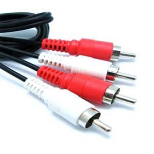 SW0032 양2RCA 케이블1M 음성 RCA 케이블