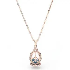 [도로시] 14k 러블리 블루팰리스 롱 목걸이-70cm(천연석)