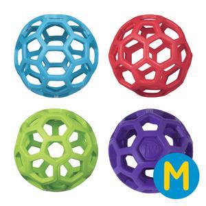 JW 홀리롤러 M (색상랜덤발송) 천연고무 강아지장난감