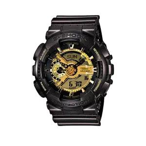 CASIO  GA-110BR-5A 빅페이스 흑금2 게리쉬 골드