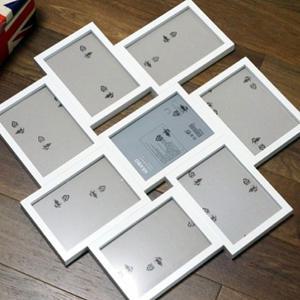 이케아 VAXBO 벡스보 콜라주액자8칸 13x18cm/사진/그림/사진보관함