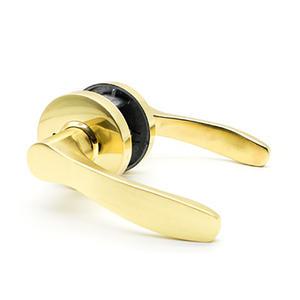 방문손잡이 폭스 골드 버튼형 도어록 방문고리 국산