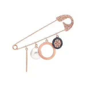 [도로시] 14k 럭셔리 다이아몬드 옷핀 브로치