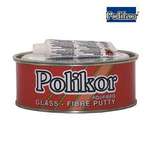 폴리코 FRP 유리섬유 퍼티 2kg 경화제 포함 아연퍼티 빠데